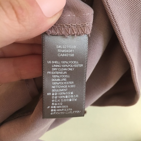 👚Lilac Purple Ribbon Belt Cardigan Blouse NWOT - Picture 7 of 7